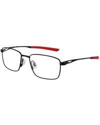 Nike - Schwarze Herren Optische Brillen Rechteckiger Stil - Lyst