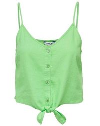 ONLY - Sleeveless Tops - Lyst
