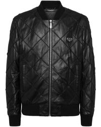 Philipp Plein - Plumífero Con Cremallera - Lyst