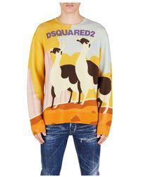DSquared² - Round-neck knitwear - Lyst