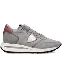 Philippe Model - Schoenen ,Grijs ,Katoen Sneakers Trpx Haute Running - Lyst