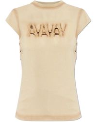 AVAVAV - Tops ,Katoen T-Shirt Met Logo - Lyst