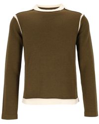 MM6 by Maison Margiela - Round-Neck Knitwear - Lyst