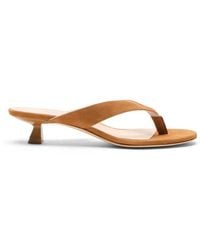 Stuart Weitzman - Schoenen ,Bruin ,Leer Rio Sleek Sandal 35 - Lyst