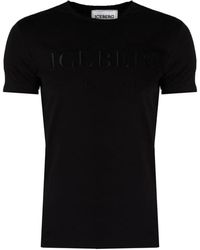 Iceberg - Klassisches rundhals t-shirt - Lyst