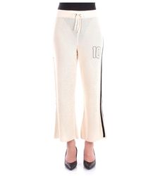 Barrow - Broeken ,Katoen Mesh Detail Broek - Lyst