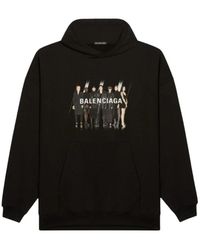 Balenciaga - Hoodies & Sweatvesten ,Zwart ,Katoen Sweatshirts & Hoodies - Lyst