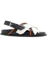 Plan C - Flat Sandals - Lyst