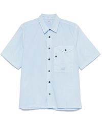 C.P. Company - Kurzärmeliges Multipocket-Hemd - Lyst