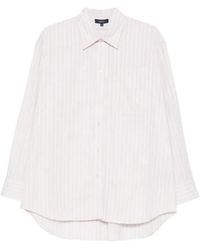 Soeur - Overhemden ,Grijs ,Katoen Carlotta Shirt - Lyst