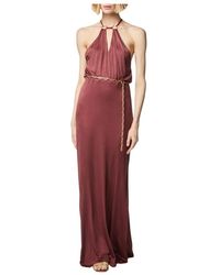Nenette - Kleedjes ,Rood ,Abito - Lyst