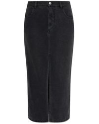 Isabel Marant - Faharia Denim Rok - Lyst