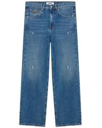 MSGM - Wide Jeans - Lyst