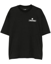 Amiri - Tops ,Zwart ,Katoen Built On Dreams Oversized Tee - Lyst