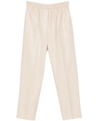 Nude - Straight Trousers - Lyst