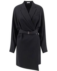 Brunello Cucinelli - Wrap Dresses - Lyst