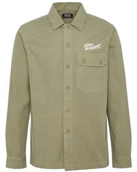Barbour - Jassen ,Groen ,Katoen Groene Katoenen Overshirt Steve Mc Queen Handtekening - Lyst