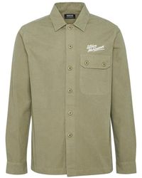 Barbour - Jassen ,Groen ,Katoen Groene Katoenen Overshirt Steve Mc Queen Handtekening - Lyst