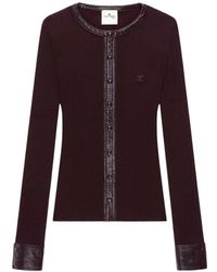 Courreges - Truien & Vesten ,Rood ,Courreges Truien - Lyst