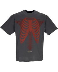 PHOBIA ARCHIVE - Tops ,Grijs ,Katoen Bones Tee - Lyst