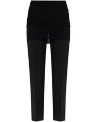 MM6 by Maison Margiela - Slim-Fit Trousers - Lyst