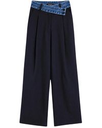 Desigual - Wide Trousers - Lyst