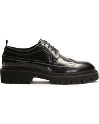 Kazar - Schwarze Halbschuhe Mit Kontrastierender Verzierung - Lyst