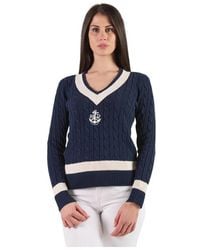 Ralph Lauren - V-Neck Knitwear - Lyst