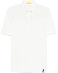 Drumohr - Tops ,Wit ,Katoen Wit Polo Shirt - Lyst