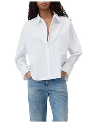 Closed - Gathered Shirt - Lyst