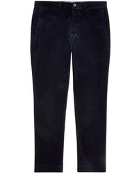 Ralph Lauren - Navy cordhose - Lyst