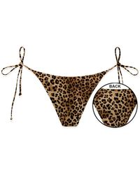 MC2 Saint Barth - Marielle Overlock Bikini Broekjes - Lyst