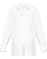 Samsøe & Samsøe - Overhemden ,Wit ,Katoen The Samoon Shirt - Lyst