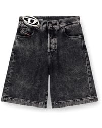 DIESEL - Denim Shorts - Lyst