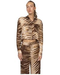 Just Cavalli - Camicia Crop 751 - Lyst