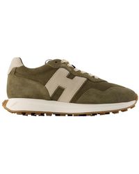 Hogan - H601 Allacciato H Patch Sneakers - Lyst