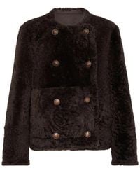 Brunello Cucinelli - Faux Fur & Shearling Jackets - Lyst