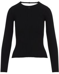 Courreges - Round-Neck Knitwear - Lyst