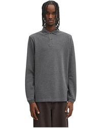 Barbour - Lange Mouwen Poloshirt - Lyst