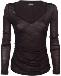 Dondup - Long Sleeve Tops - Lyst