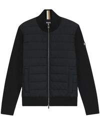 BOSS - Jassen ,Zwart ,Katoen Hernesto Jacket - Lyst