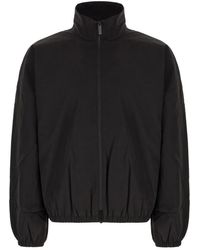 Fear Of God - Jassen ,Zwart ,Nylon Zwarte Nylon Track Jacket Aw 25 - Lyst