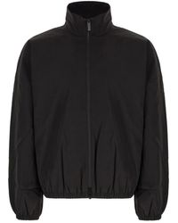 Fear Of God - Jassen ,Zwart ,Nylon Zwarte Nylon Track Jacket Aw 25 - Lyst