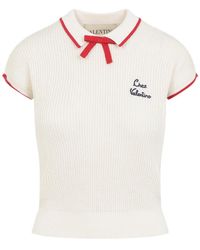 Valentino - Round-Neck Knitwear - Lyst