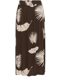 Kaffe - Rokken ,Veelkleurig ,Maxi Rok - Lyst