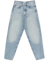 Agolde - Jeans ,Blauw ,Katoen 80's Jean - Lyst