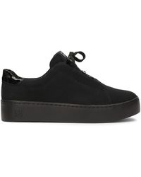 Kazar - Damen Schwarze Sneakers Mit Attraktiver Schnürung - Lyst