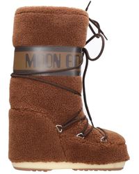 Moon Boot - Icon Teddy Boot - Lyst