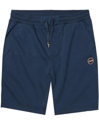 Colmar - Bermuda shorts dunkelblau fleece - Lyst
