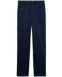 Oltre - Zigarettenhose aus lyocell-mischgewebe - Lyst